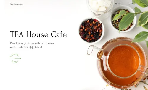 website design for a cafe and restaurant, website ontwerp voor horeca